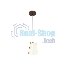 Подвесной светодиодный светильник AK4113 CF кофе 19W D150*980 (Без ПДУ)