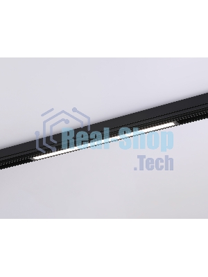 Управляемый светодиодный светильник для шинопровода Magnetic Ambrella light GL1292 BK черный IP20 24W 3000K-6400K 220V 120° 562*25*42 (Без ПДУ)