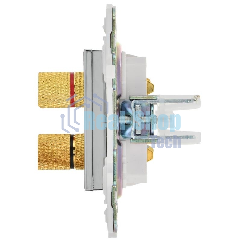 SKANDY Аудиорозетка 4-мест. SK-A01N никель | SK-S40-K50 | IEK