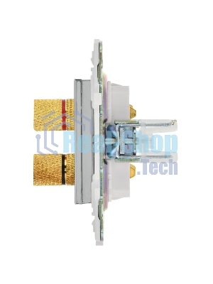 SKANDY Аудиорозетка 4-мест. SK-A01N никель | SK-S40-K50 | IEK