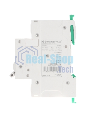 Выключатель автоматический 1П 10А характеристика C 10кA 230В Systeme Electric Systeme9 (кратно 1)