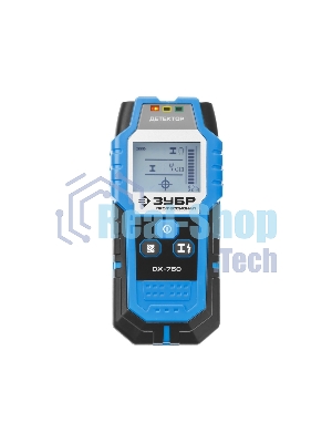 Металлоискатель Зубр 45260дисплей автокалибровка металл100мм проводка50мм дерево20мм