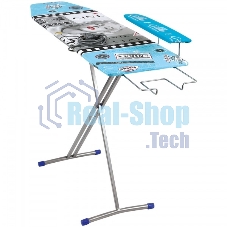 Доска гладильная NIKA НИКА 4, Н4 (Фанера 1225х345) пу, пр, удл. чехол в ассортименте Н4