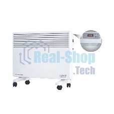 Конвектор электрический Oasis EK-15 белый, 1500 Вт, 20 м2, термостат, дисплей