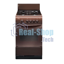 Плита газовая Gefest ПГ 3200-08 К43 коричневый, конфорок 4 шт, духовка 42 л, 50 см x 85 см x 53 см