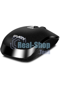 Мышь беспроводная SVEN RX-260W черный, 1600 dpi, радиоканал, USB, кнопки - 4