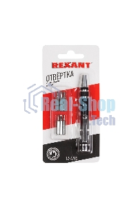 Отвертка с насадками 6 шт. Rexant