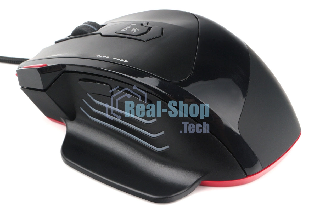 Мышь проводная Гарнизон GM-790G черный, 3200 dpi, USB, кнопки - 7