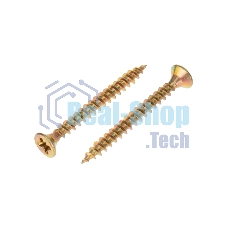 Саморез универсальный Kranz 3.5х35, желтый цинк, упаковка поставщика (12 000 шт.)