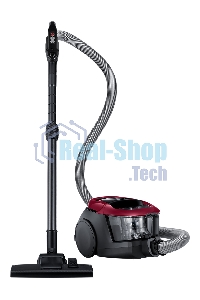 Пылесос Samsung VC18M31A0HP бордовый/черный, 380/1800 Вт, уборка сухая, пылесборник контейнер 2 л