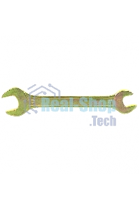 Ключ рожковый Сибртех, 13 х 17 мм, желтый цинк 14307