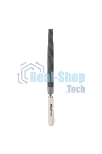 Напильник Сибртех, 250 мм, полукруглый, деревянная ручка