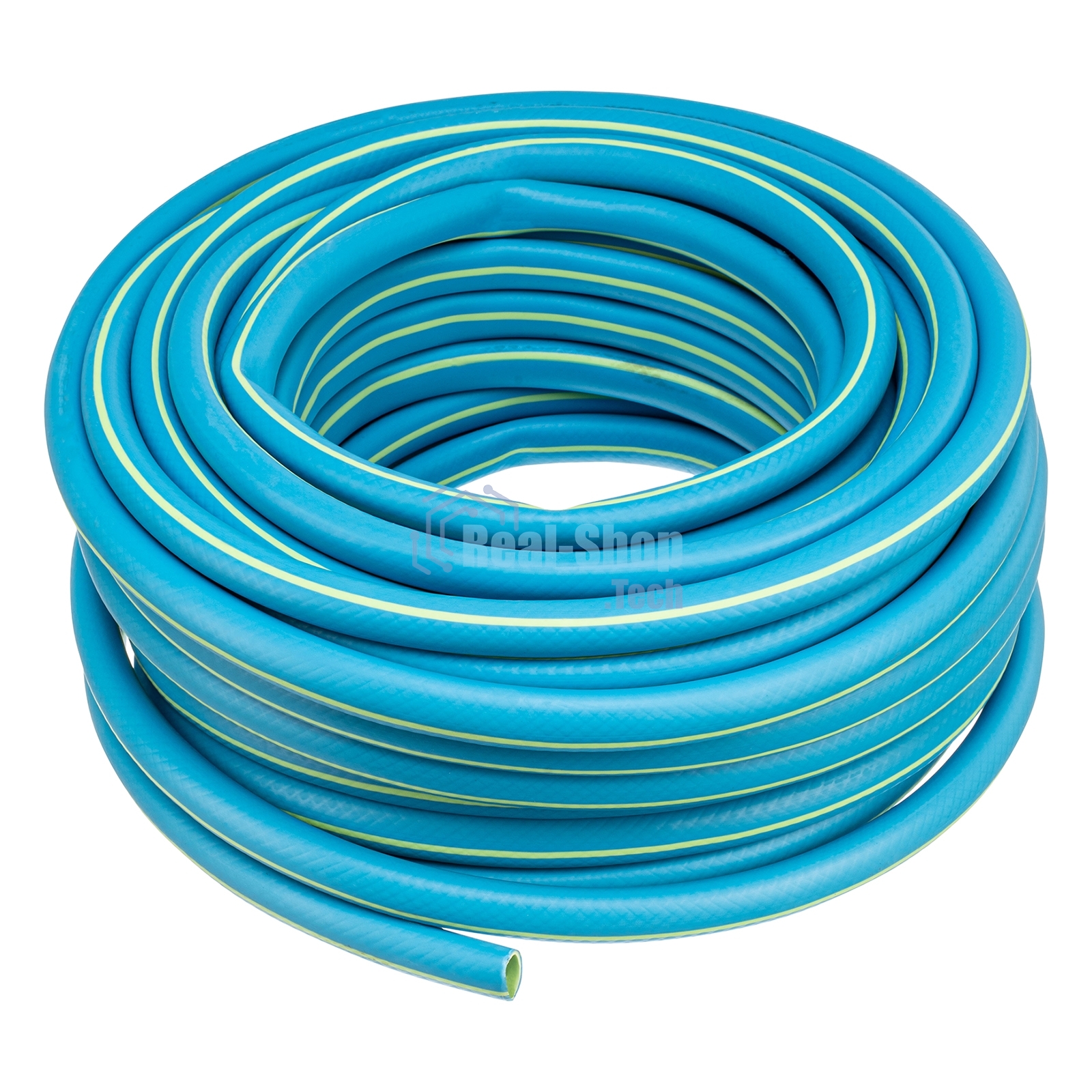 Шланг поливочный Palisad армированный 3 слойный ТЭП 3/4'', 35 м, лазурный