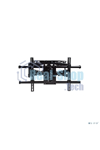 Кронштейн для телевизора Arm Media PARAMOUNT-70 черный 32