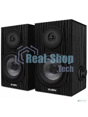 Акустическая система SVEN SPS-575 2.0 черный 6Вт