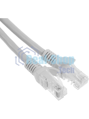 Патч-корд Premier PP6U-3M 10000Гбит/с UTP 4 пары cat.6 CCA molded 3м серый RJ-45 (m)-RJ-45 (m)