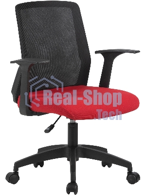 Кресло Cactus CS-MC222-BKRD черный, сетка