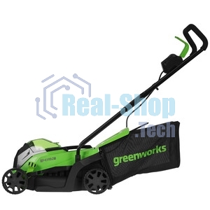 Газонокосилка аккумуляторная GreenWorks GD24LM33, 24 В, 4 Ач