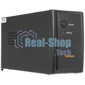 Источник бесперебойного питания ExeGate SpecialPro UNB-500.LED.AVR.4C13 500VA/300W, LED, AVR, 4*C13, черный