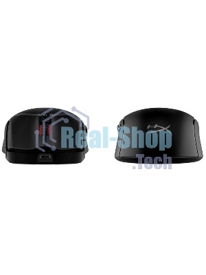 Мышь беспроводная HyperX Haste 2 черный, 26000 dpi, радиоканал, Bluetooth, USB, кнопки - 5