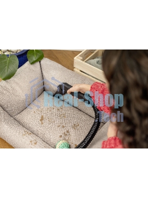 Пылесос моющий Karcher SE 4 Plus *EU белый, 400/1000 Вт, уборка влажная/сухая, пылесборник контейнер/мешок 4 л