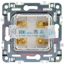 SKANDY Аудиорозетка 4-мест. SK-A01N никель | SK-S40-K50 | IEK