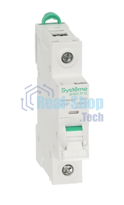 Выключатель автоматический 1П 10А характеристика C 10кA 230В Systeme Electric Systeme9 (кратно 1)