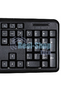 Клавиатура проводная Oklick 180M черный USB