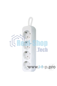 Удлинитель Defender E418 белый 1.8 м, 4 розетки 