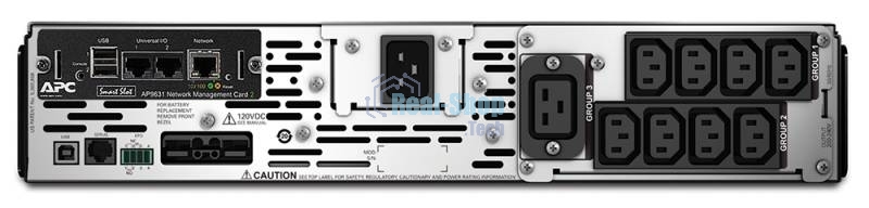 Источник бесперебойного питания APC Smart-UPS X SMX3000RMHV2UNC/3000 ВА/2700 Вт/9xIEC 320 C13, IEC 320 C19