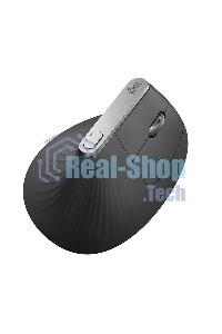 Мышь беспроводная/проводная Logitech MX Vertical графитовый, 4000 dpi, радиоканал, Bluetooth, USB, кнопки - 6