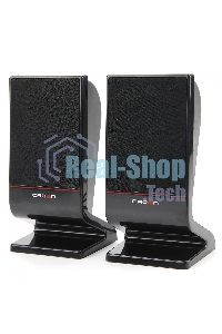 Акустическая система CROWN CMS-601 (USB, 6W; управление громкостью, разъем для наушников, кнопка включения, Длина кабеля между колонками 1м;Длина аудио-кабеля и питания 2м.)