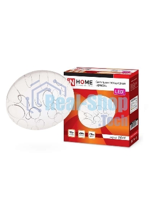 Светильник светодиодный DECO 18Вт 230В 6500К 1170лм 230мм ОРИОН IN HOME 4690612022260