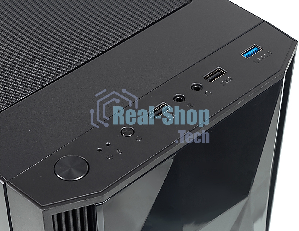 Компьютерный корпус Aerocool/Formula F-3401 (V1) черный без БП ATX 3x120мм 2xUSB 2.0 1xUSB 3.0 audio bott PSU