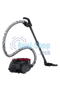 Пылесос Samsung VC18M31A0HP бордовый/черный, 380/1800 Вт, уборка сухая, пылесборник контейнер 2 л
