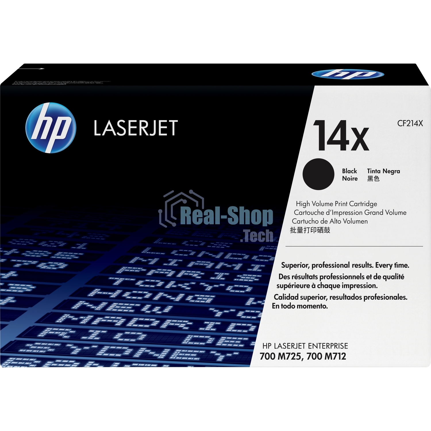 Картридж лазерный HP CF214X черный для LaserJet 700 MFP M712 17 500 стр.