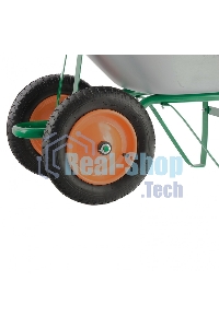 Тачка садовая Palisad 2-х колесная, грузоподъемность 170 кг, объем 78 л