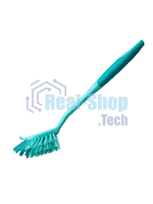 Щетка для посуды квадратная 68х37х275 мм, двухкомпонентная рукоятка Elfe