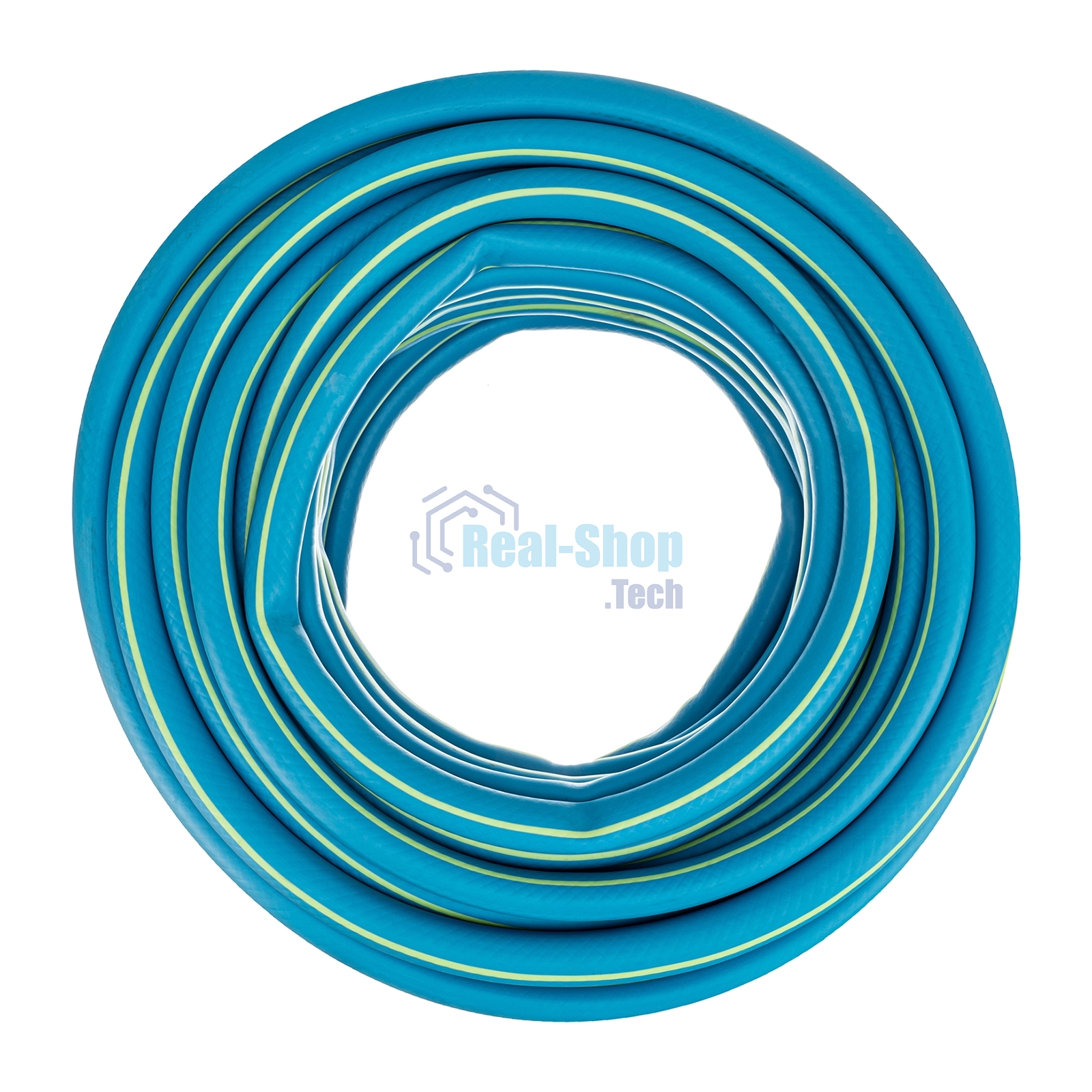 Шланг поливочный Palisad армированный 3 слойный ТЭП 3/4'', 35 м, лазурный