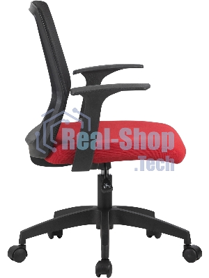 Кресло Cactus CS-MC222-BKRD черный, сетка