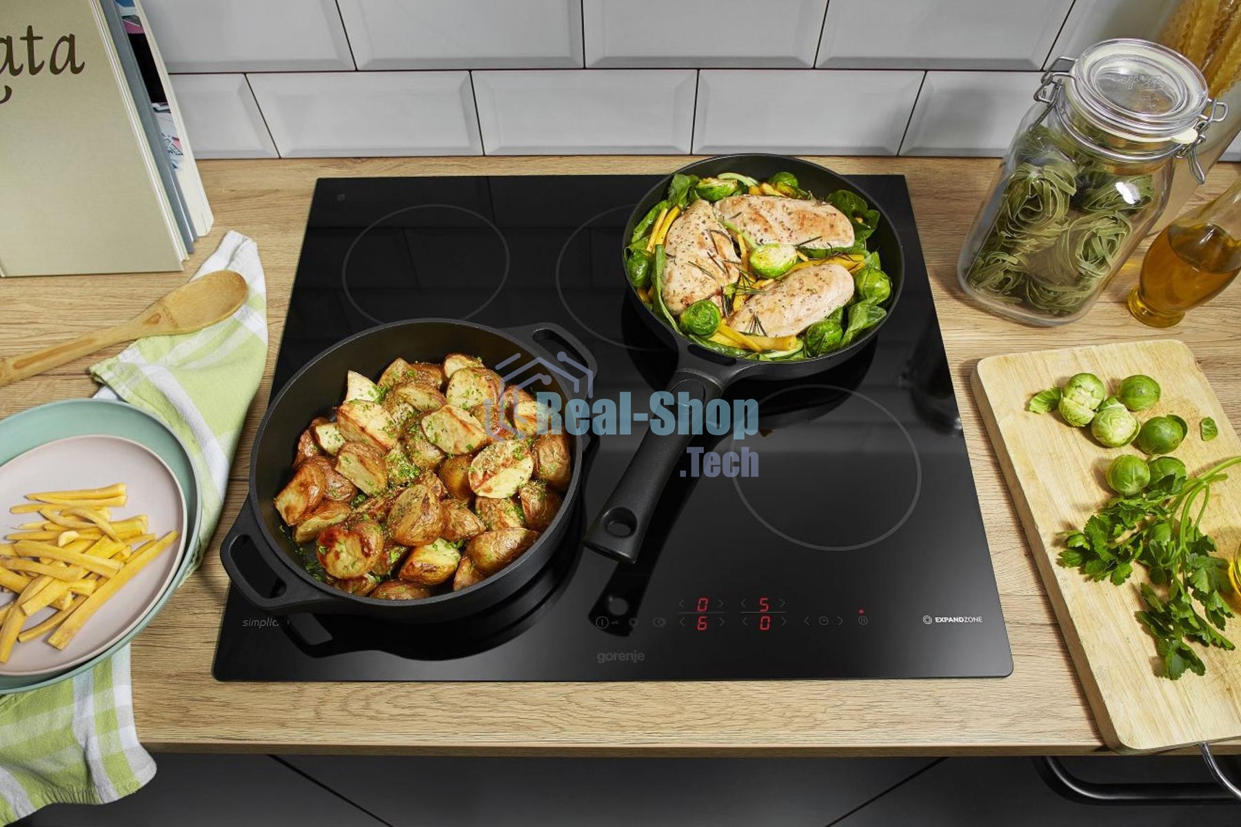 Индукционная варочная панель Gorenje ECT643SYB