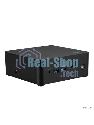 Мини ПК MSI Cubi NUC 1M-053BRU Core 3 100U (1.2) Graphics CR noOS GbitEth WiFi BT 120W черный (936-B0B111-081)