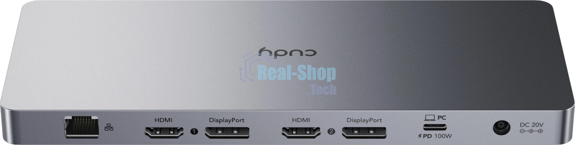 Станция докирования 13-IN-1 10Gbps USB-C Dual 4K Docking Station 150W PSU
