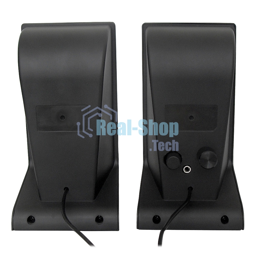 Акустическая система CROWN CMS-601 (USB, 6W; управление громкостью, разъем для наушников, кнопка включения, Длина кабеля между колонками 1м;Длина аудио-кабеля и питания 2м.)