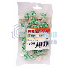 Площадка самоклеящаяся c клипсой под шлейф Rexant (ПКШ) 17х12 мм, упаковка 100 шт.