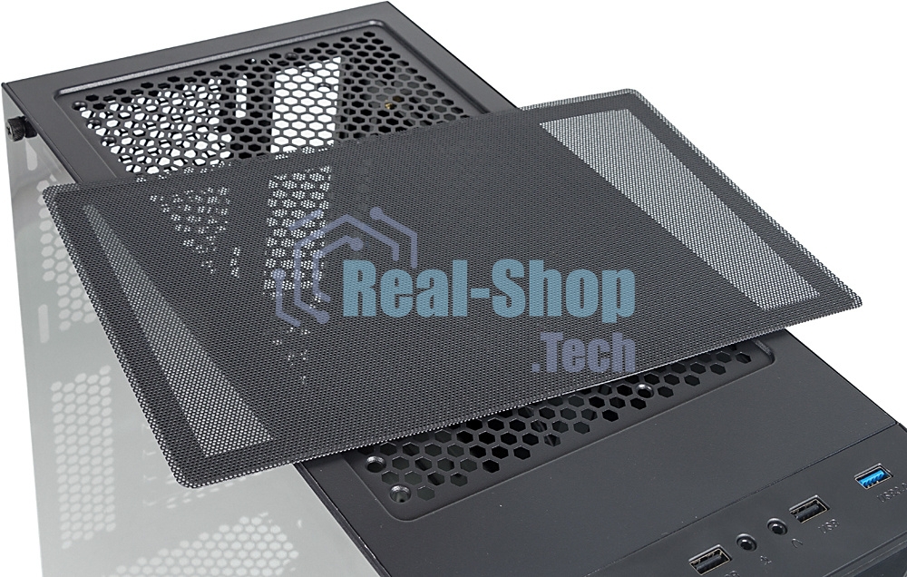 Компьютерный корпус Aerocool/Formula F-3401 (V1) черный без БП ATX 3x120мм 2xUSB 2.0 1xUSB 3.0 audio bott PSU
