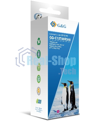 Чернила G&G GG-C13T00R340 пурпурный70мл для Epson EcoTank 7700/7750
