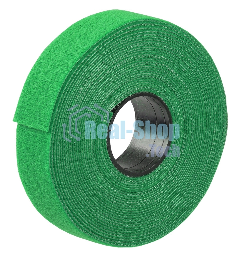 Хомут-липучка ITK HKVRG-W16-L5000 5000x16 мм (упак: 1 шт) полиамид внешний (-40/+80) зеленый