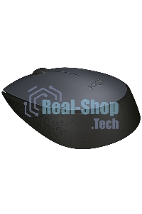 Мышь беспроводная Logitech M170 черный/темно-серый, 1000 dpi, радиоканал, USB, кнопки - 3