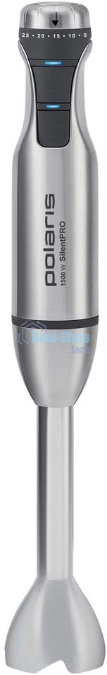 Блендер погружной Polaris PHB1591L Silent металлик 1500Вт